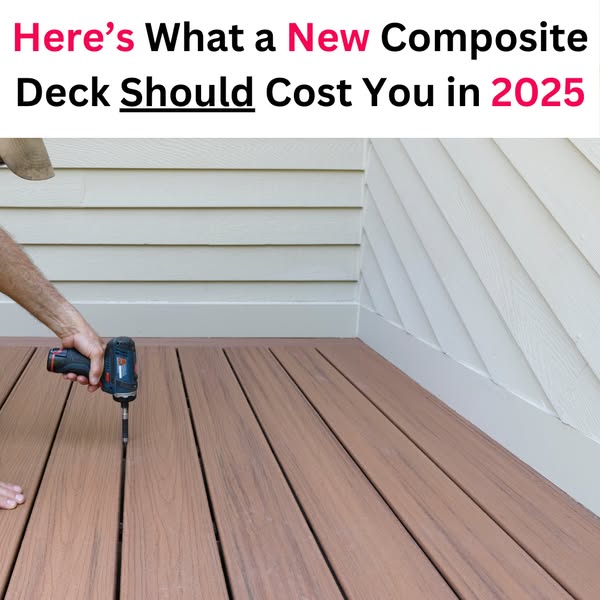 What a New Composite Deck Should Cost You in 2025