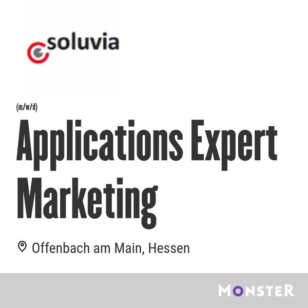 Applications Expert Marketing